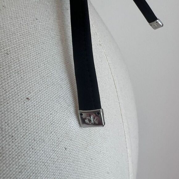 Calvin Klein V-Wire Halter Tankini Top Jaguar Brown Size Medium NWT - Picture 9 of 14